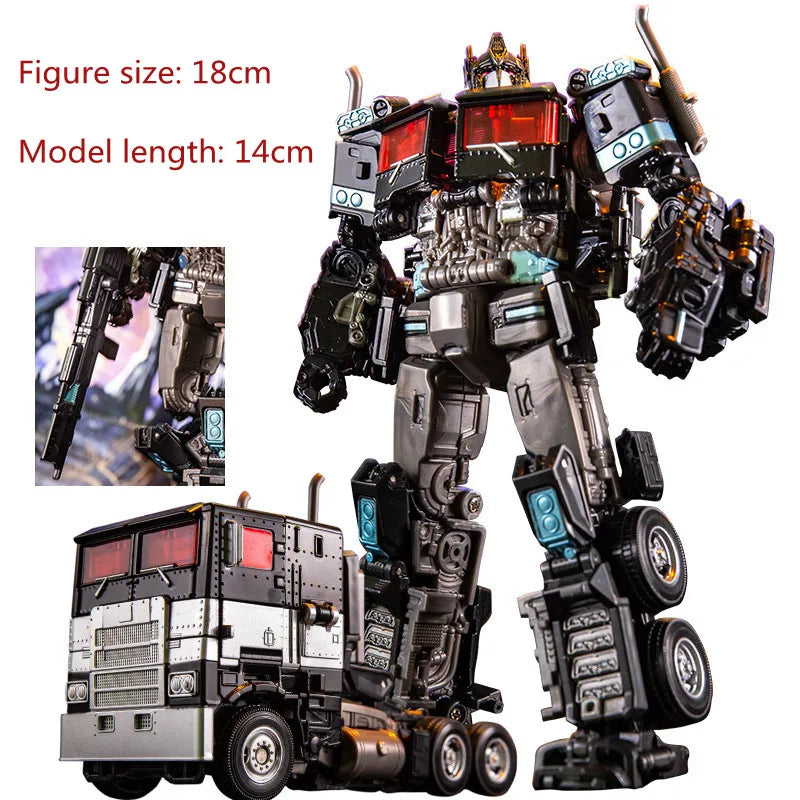 Transforming YS04A Optimus Prime Action Figure - Ultimate Robot Car Toy for Kids, Perfect Birthday Gift from Iconic Anime Series