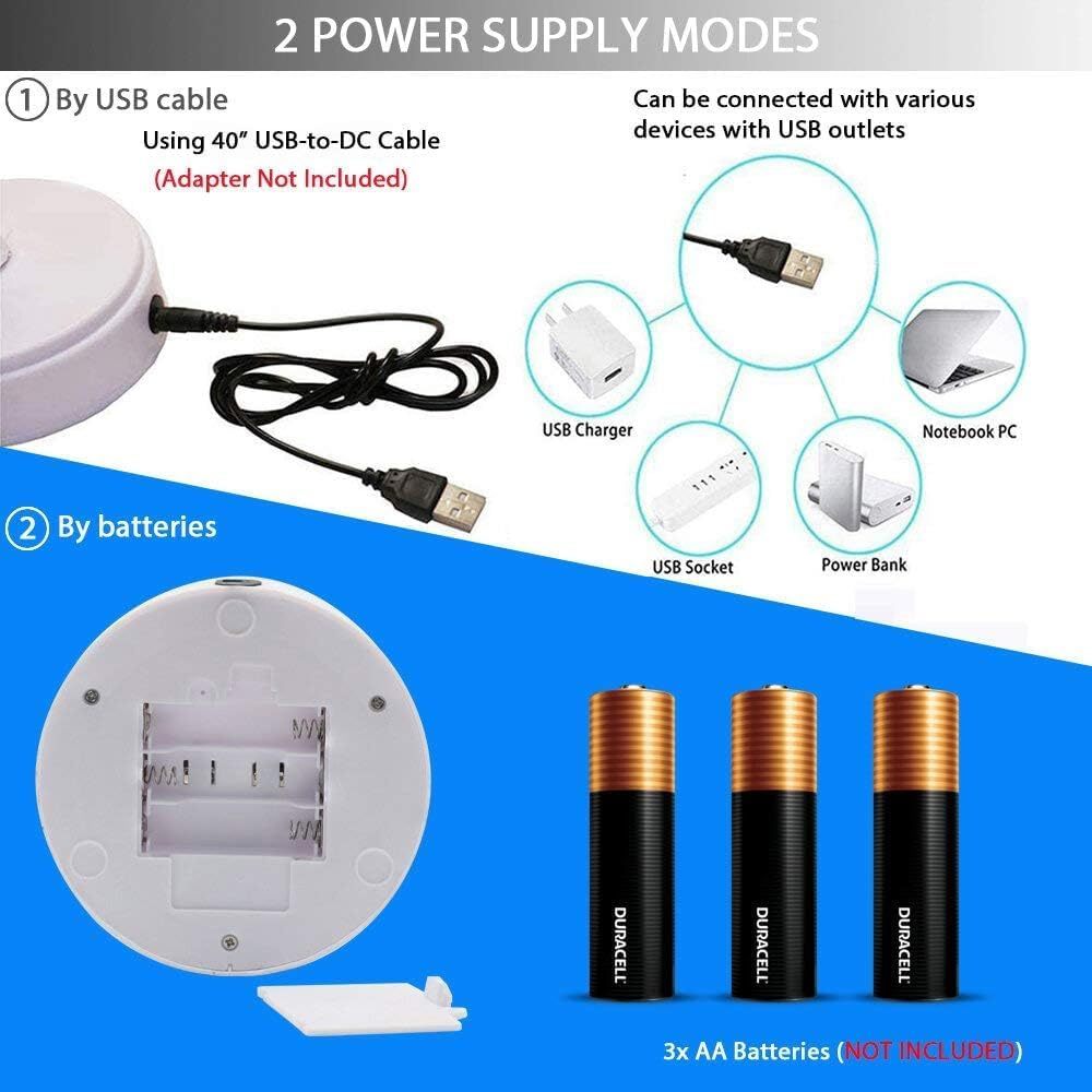 50cm Twig Lamp With 108 LEDs - Warm White Cool White Multicolour Birch USB/Battery Operated Tabletop Bonsai Wire Tree