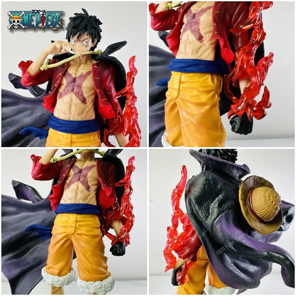 17cm Monkey D. Luffy Sun God Nika Action Figure - Perfect PVC Collectible for Fans and Kids!