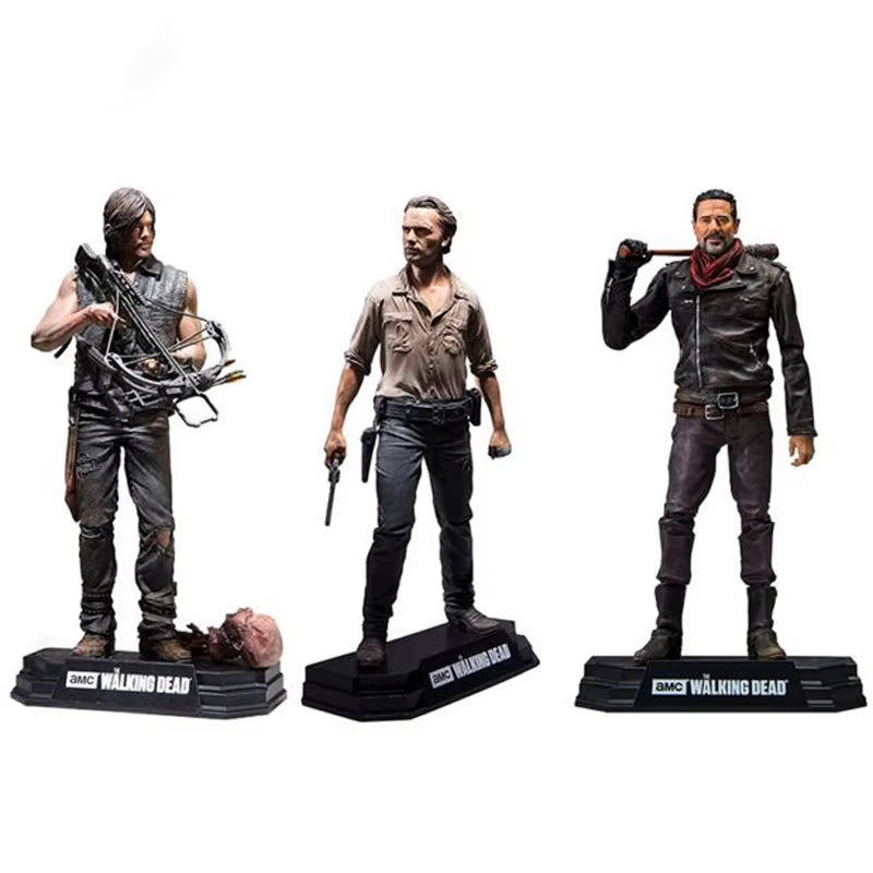 Movie the Walking Dead Characters Rick Daryl Negan PVC Action Figure Collectible Model Toys