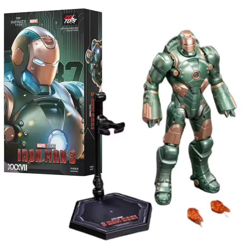 Original Iron Man MK37 Hammerhead MK12 MK38 Igor MK9 Iron Patriot War Machine Legends Avengers Action Figure Collect Toy