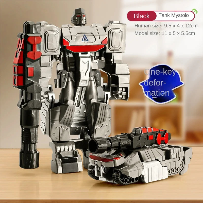 Transform Your Imagination with the One-Step Deformation Car Anime Robot Action Figure for Kids!