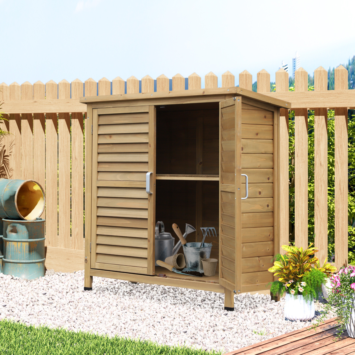 Garden Shed Pro: Weatherproof, Spacious Storage with Easy Assembly