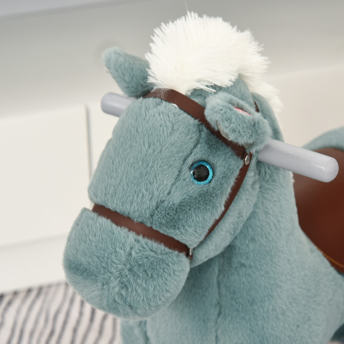 Kids Rocking Horse: Timeless Wooden Ride-On Toy for Safe Fun
