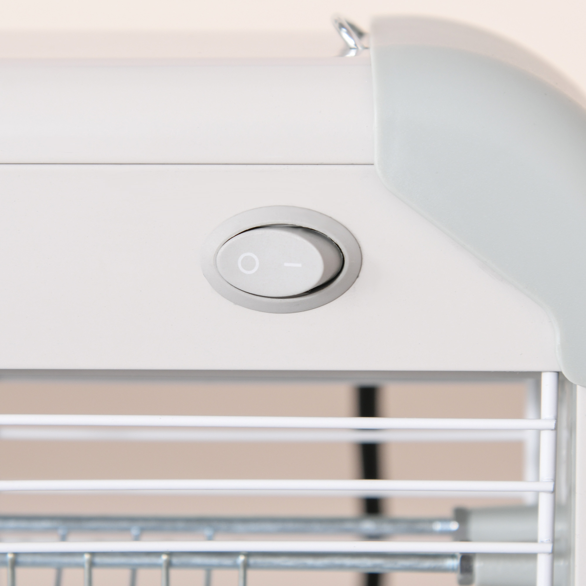 30W LED Mosquito Killer Lamp - Wall-Mounted Insect Zapper (Steel-Grey)