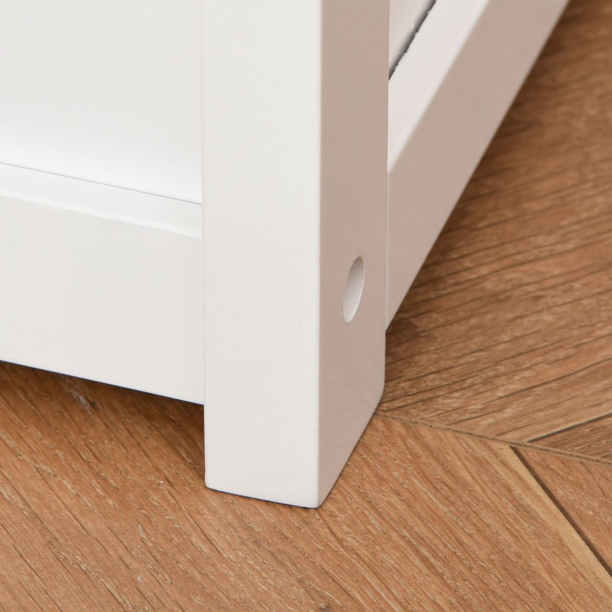 Deluxe 2-in-1 Wooden Toy Box & Kids Bench