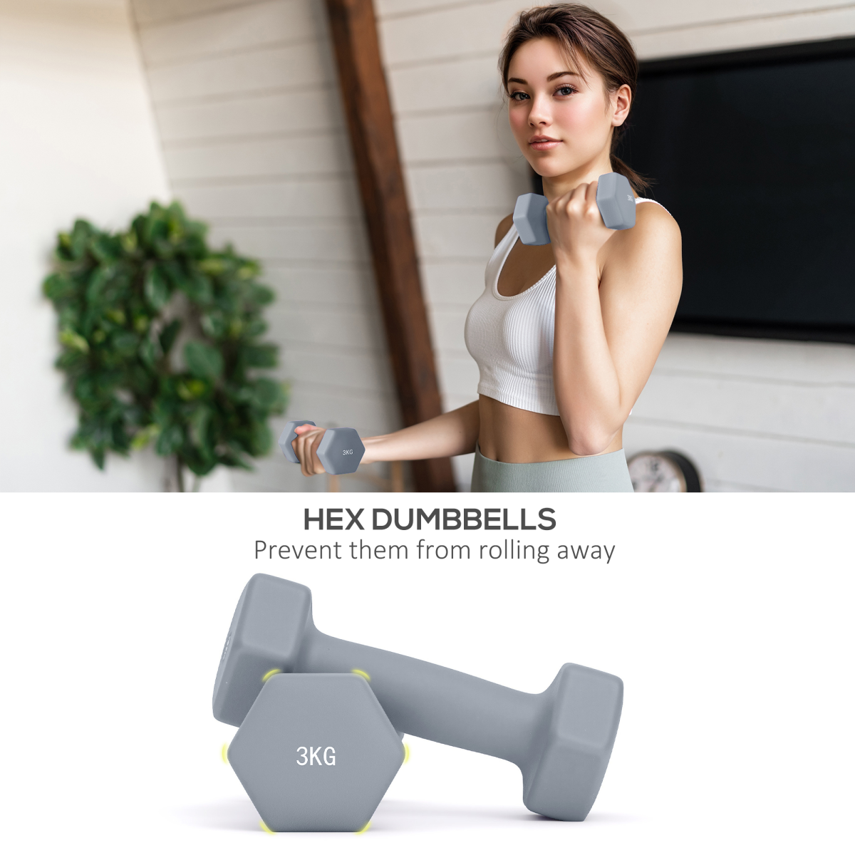 SPORTNOW Adjustable Dumbbell Set with Rack - Versatile Weights for Every Workout!