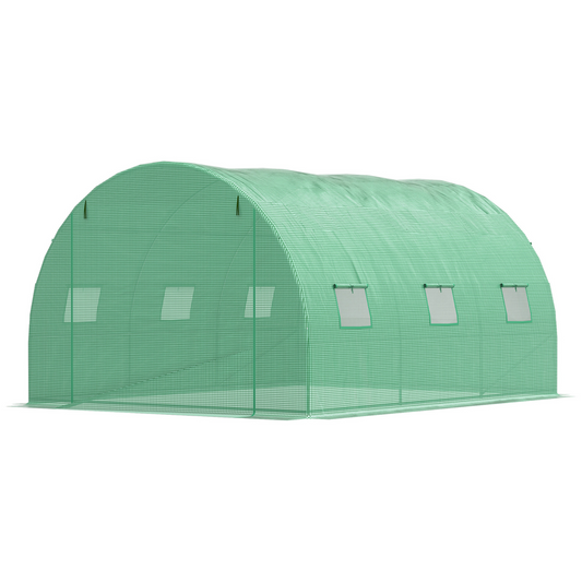 Spacious Mini Walk-in Greenhouse - Perfect Garden Protection & Growth!