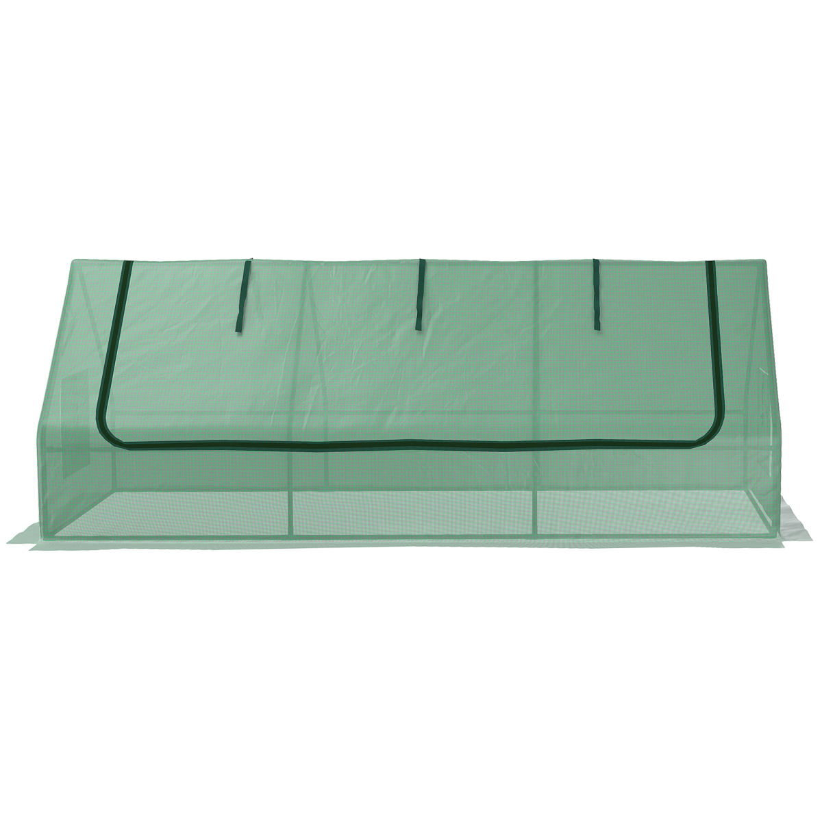 Portable Polytunnel with Mesh Windows 240x90x90cm