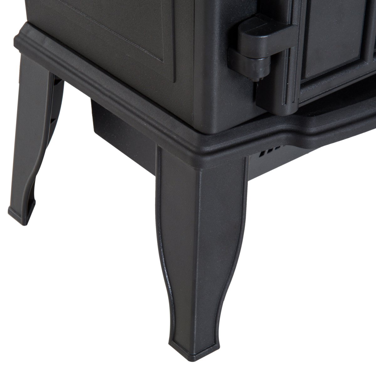 CozyGlow Electric Fireplace with Realistic LED Flames & Dual Heat Settings