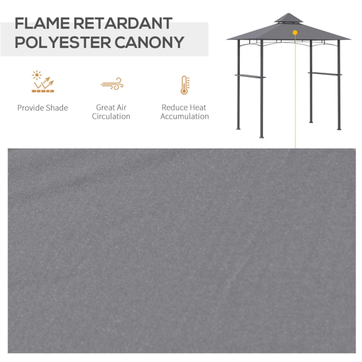 Versatile Outdoor Pop-Up Canopy Gazebo – Perfect for Events & Gatherings