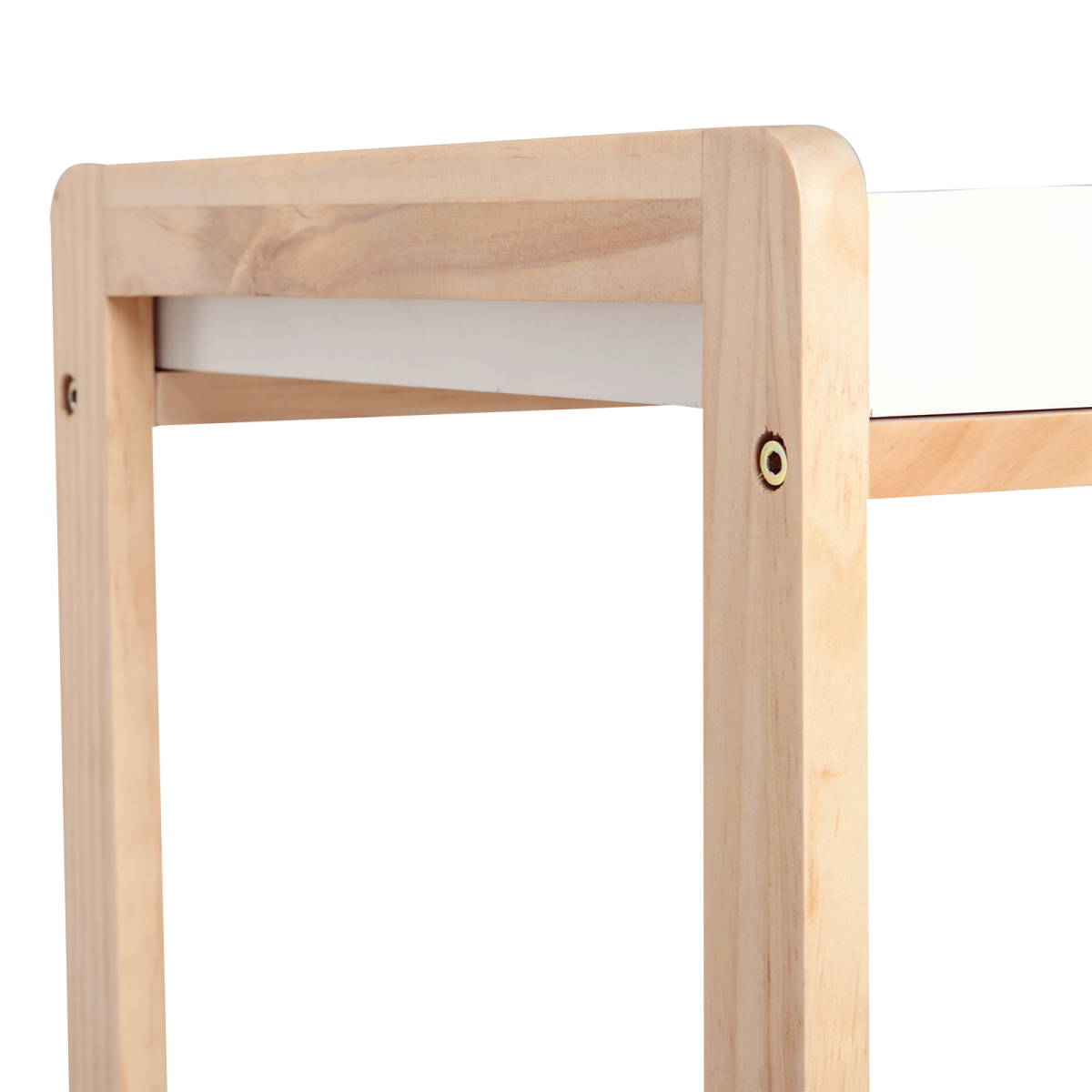 Versatile Bamboo & MDF Kitchen Trolley - 3-Tier Mobile Serving Solution