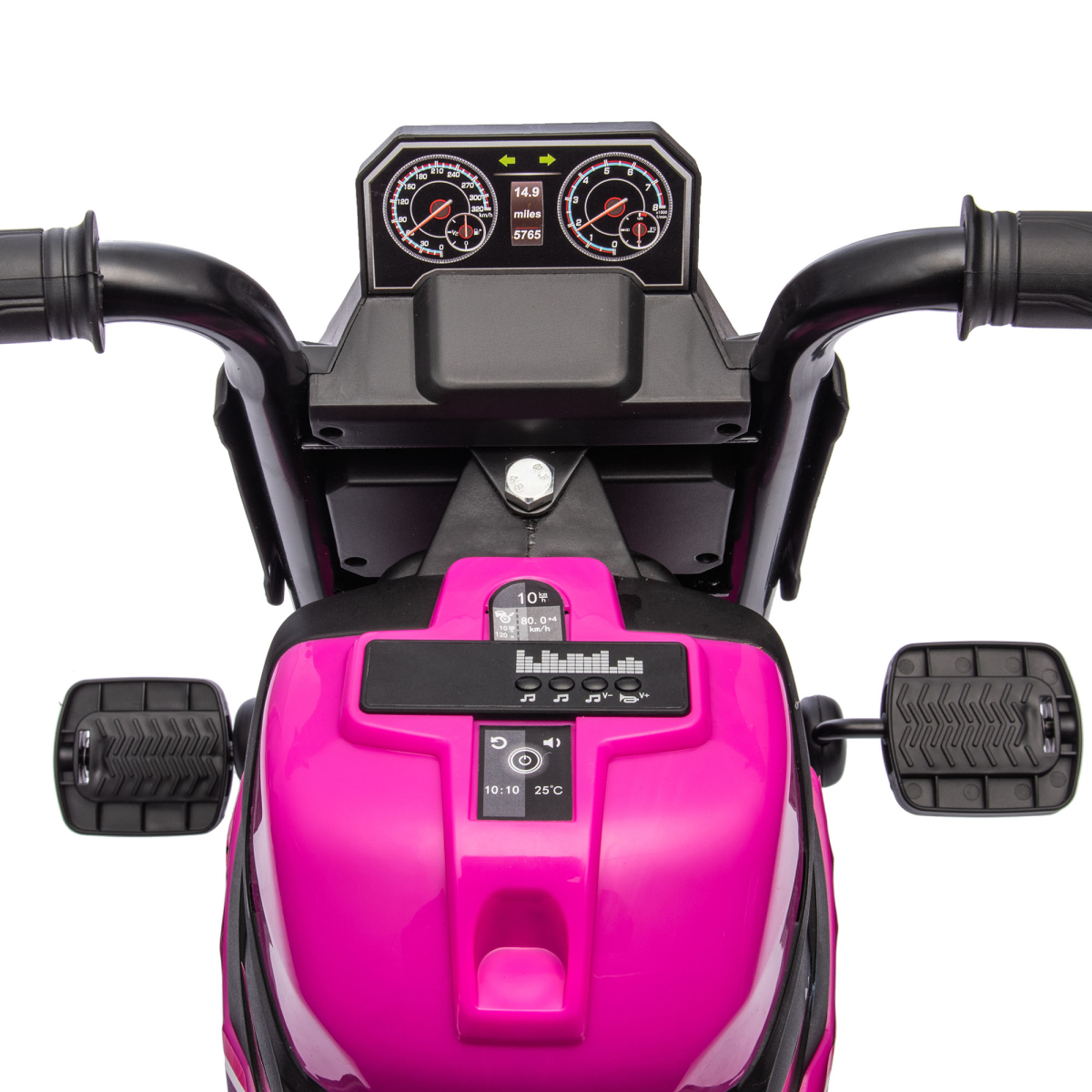 AIYAPLAY 3-in-1 Baby Trike: Tricycle, Sliding Car & Balance Bike - Pink