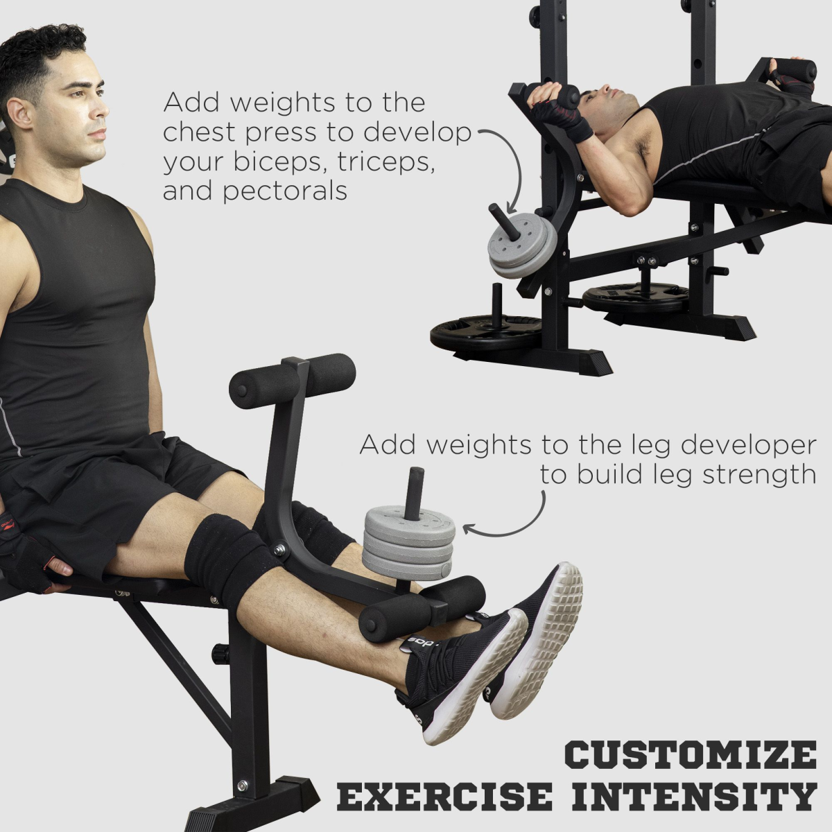 Versatile Adjustable Weight Bench for Complete Home Workout Experience