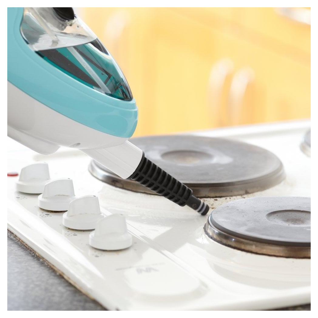 Powerful 10-in-1 Neo Steam Mop & Hand Steamer - 1500W, Dark Grey & Copper