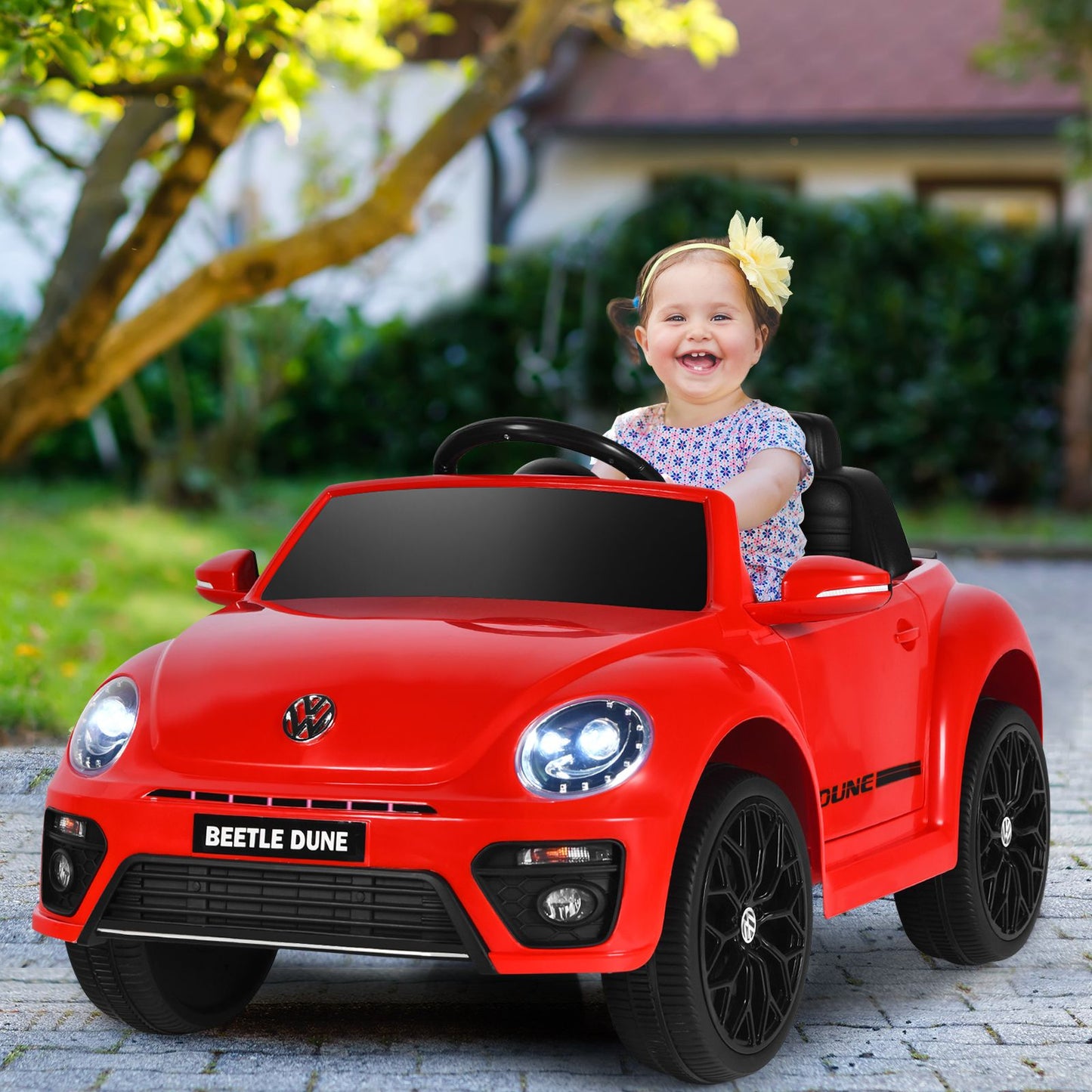 12V Volkswagen Beetle Electric Kids Ride on Car with Remote Control