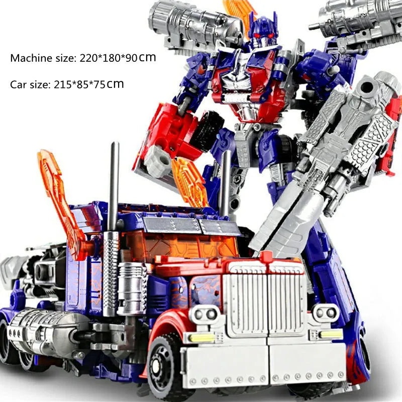 Transforming YS04A Optimus Prime Action Figure - Ultimate Robot Car Toy for Kids, Perfect Birthday Gift from Iconic Anime Series