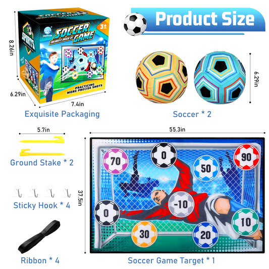 Ultimate Foldable Soccer Game Set for Kids - Indoor & Outdoor Fun for Ages 3-8!