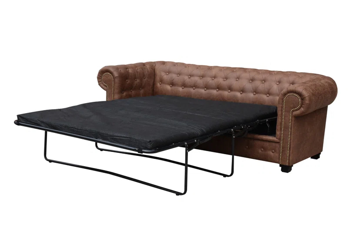 Haverly 3 Seater Chesterfield Fold Out Sofa Bed