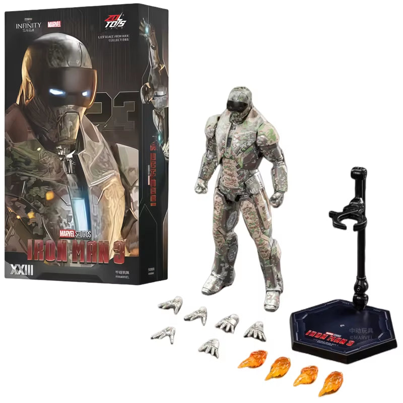 Original Iron Man MK37 Hammerhead MK12 MK38 Igor MK9 Iron Patriot War Machine Legends Avengers Action Figure Collect Toy