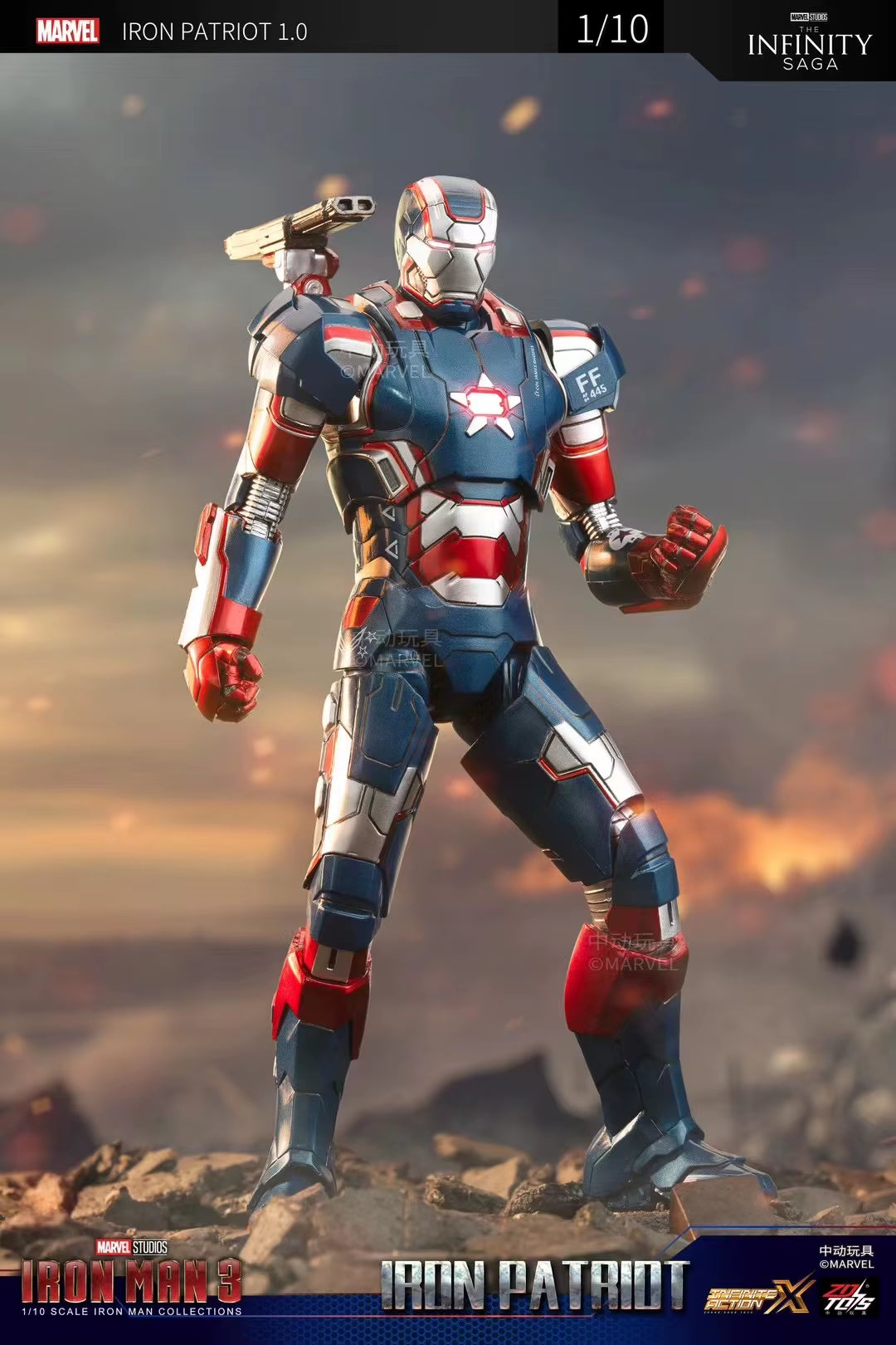 Original Iron Man MK37 Hammerhead MK12 MK38 Igor MK9 Iron Patriot War Machine Legends Avengers Action Figure Collect Toy