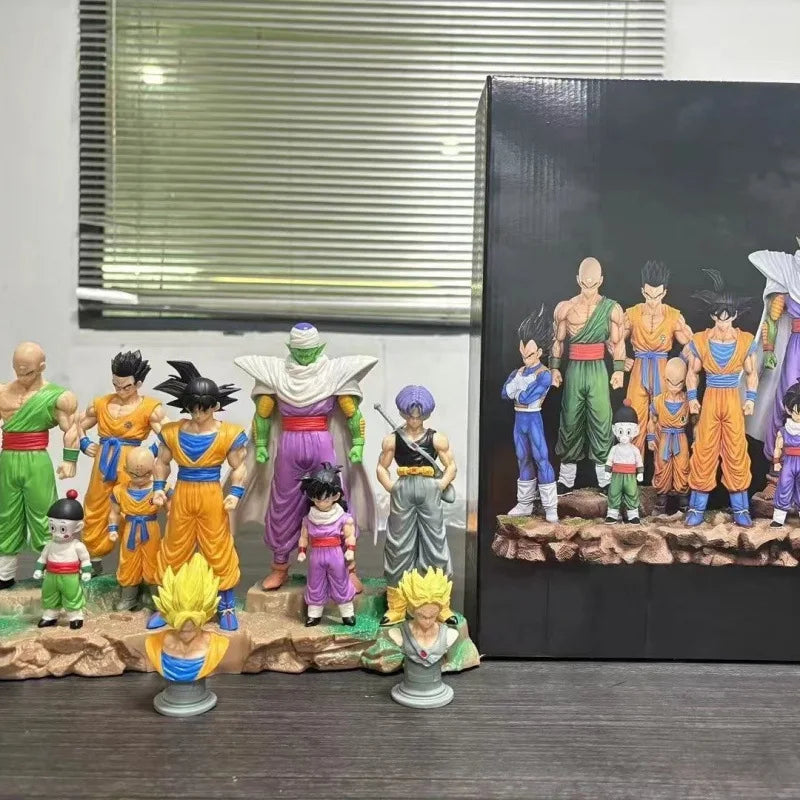 Dragon Ball 34Cm Infinite Z Warrior Complete Set Wukong Wufan Beijita Handmade Statue Model Gk Handmade Gift Scene Ornament Toy