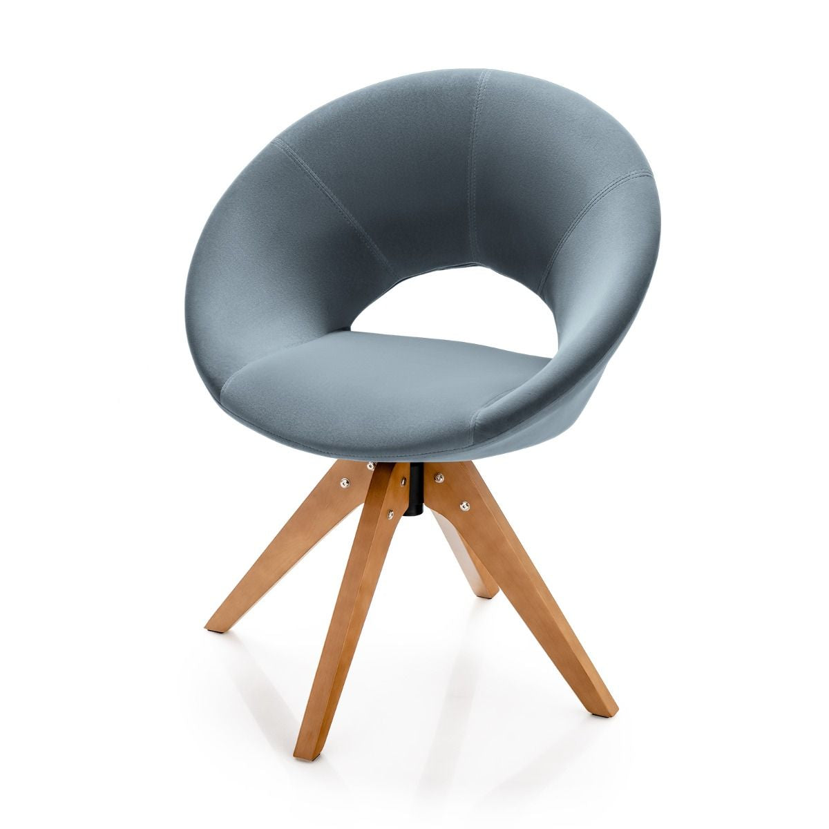 360° Swivel Velvet Accent Chair for Living Room, Bedroom and Office