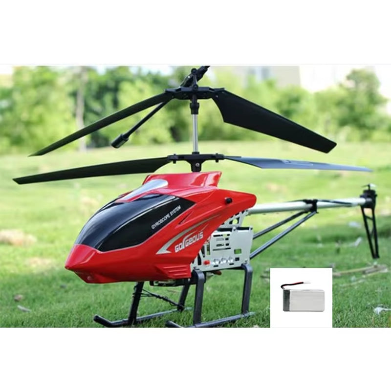 Extra Large 3.5CH RC Helicopter - Durable Remote Control Drone with Fast Charging