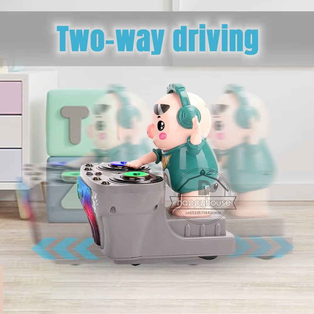 Interactive LED Dancing Pig Toy with Music - Perfect for Kids!
