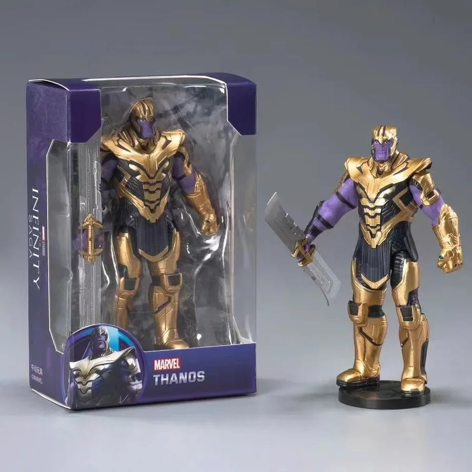 ZD Original Avengers Iron Man Spider Man GREEN GOBLIN VENOM 2099 Thor Captain America Thanos Hulk War Machine Action Figures Toy