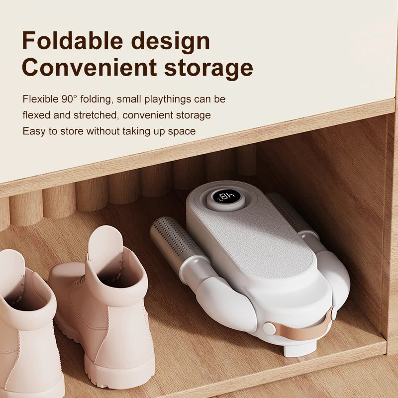 Revolutionary Foldable UV Shoe Dryer: Sterilize and Deodorize with Constant Temperature!
