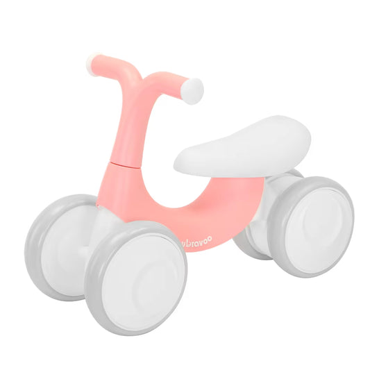 Baby Balance Bike Toys, Baby Walker, Toddler Balance Bike 10-36 Month Ride on Toy Birthday Gift with 4 Wheels,No Pedal
