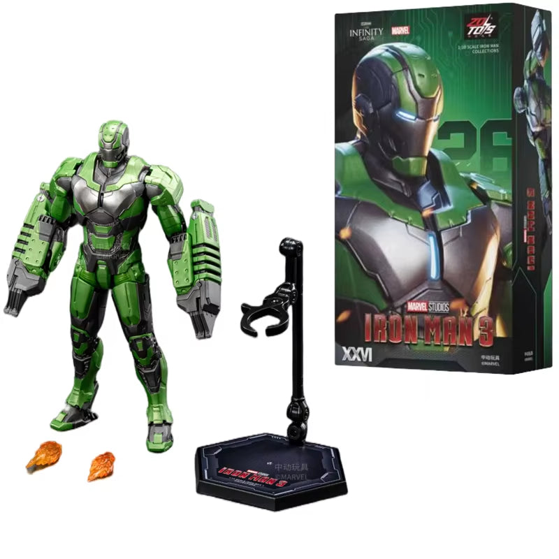 Original Iron Man MK37 Hammerhead MK12 MK38 Igor MK9 Iron Patriot War Machine Legends Avengers Action Figure Collect Toy