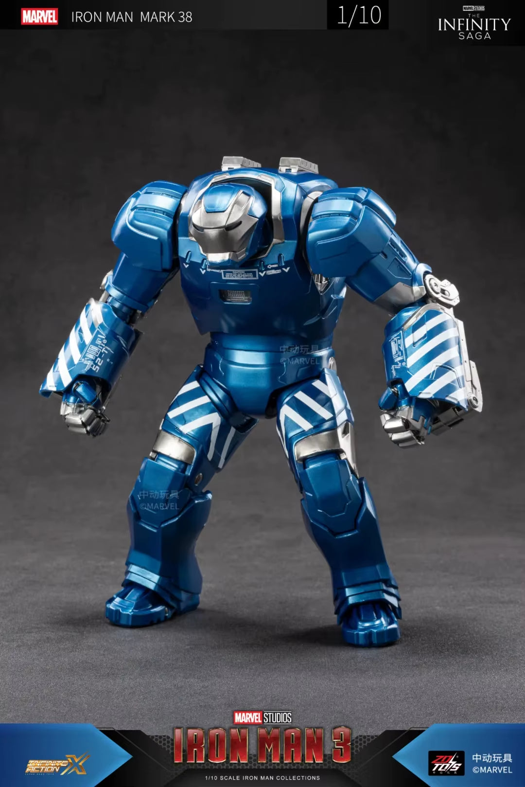 Original Iron Man MK37 Hammerhead MK12 MK38 Igor MK9 Iron Patriot War Machine Legends Avengers Action Figure Collect Toy