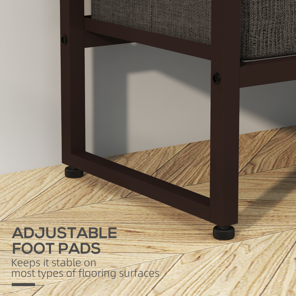 Versatile Clothes Rack with Fabric Drawers & Storage Shelves - Stylish & Functional!