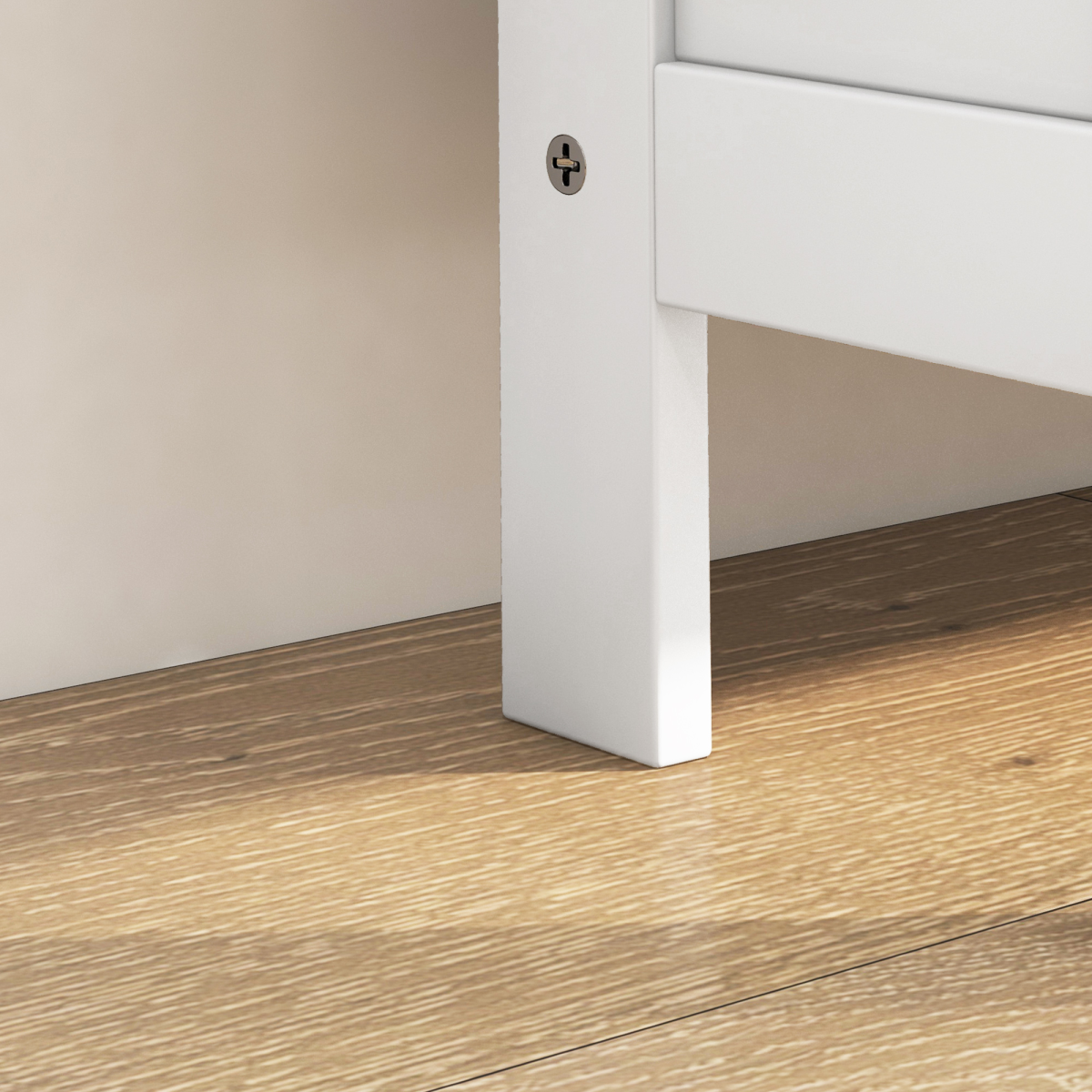 Compact Shoe Storage Cabinet with 3 Flip Drawers