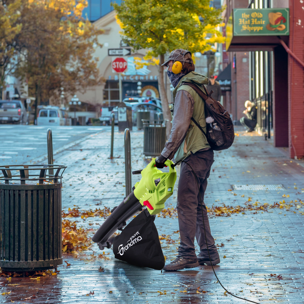 3000W 3 In 1 Leaf Blower, Garden Leaves Vacuum Cleaner
