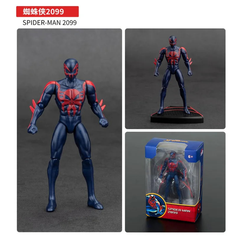 ZD Original Avengers Iron Man Spider Man GREEN GOBLIN VENOM 2099 Thor Captain America Thanos Hulk War Machine Action Figures Toy