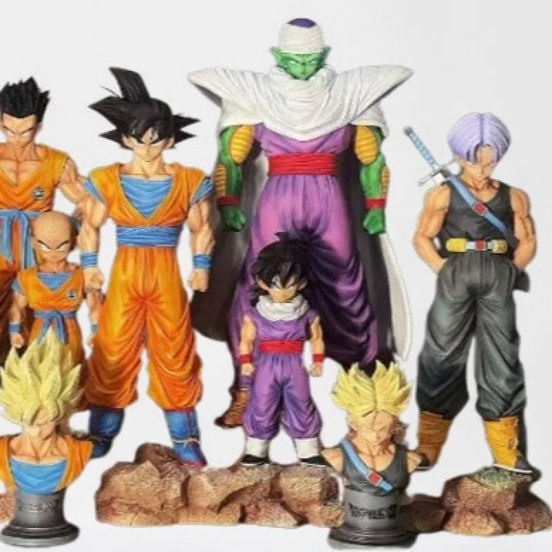 Dragon Ball 34Cm Infinite Z Warrior Complete Set Wukong Wufan Beijita Handmade Statue Model Gk Handmade Gift Scene Ornament Toy