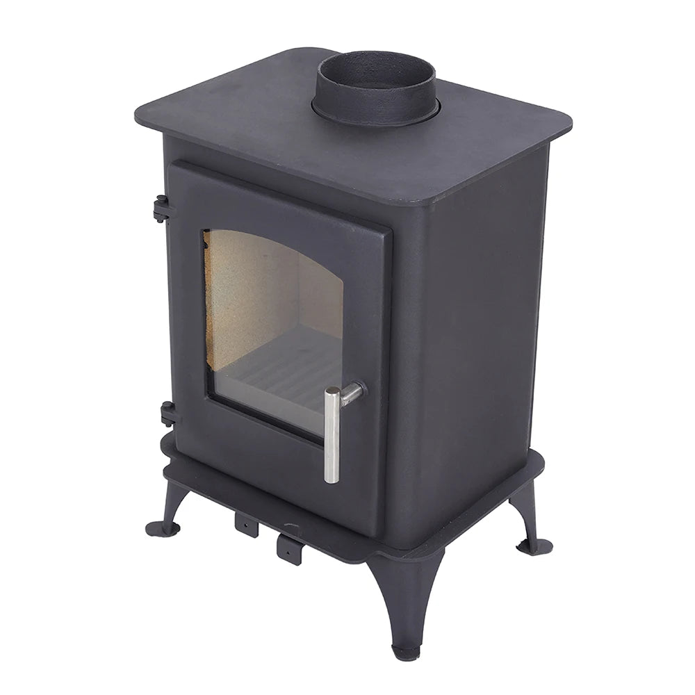 Voltsify Freestanding 5KW High Efficiency Wood Burning Stove Fireplace
