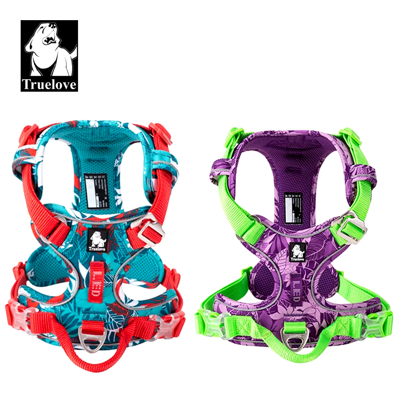 Ultimate Camouflage Reflective Dog Harness - Adjustable & Stylish TLH5653