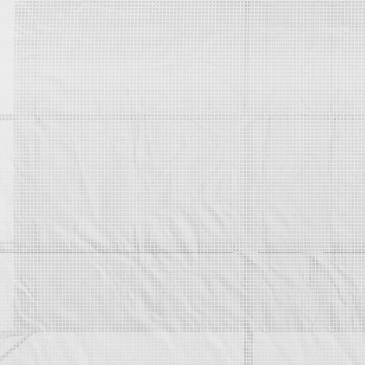 Lean-To Greenhouse with Shelves, 300x150x213 cm, White