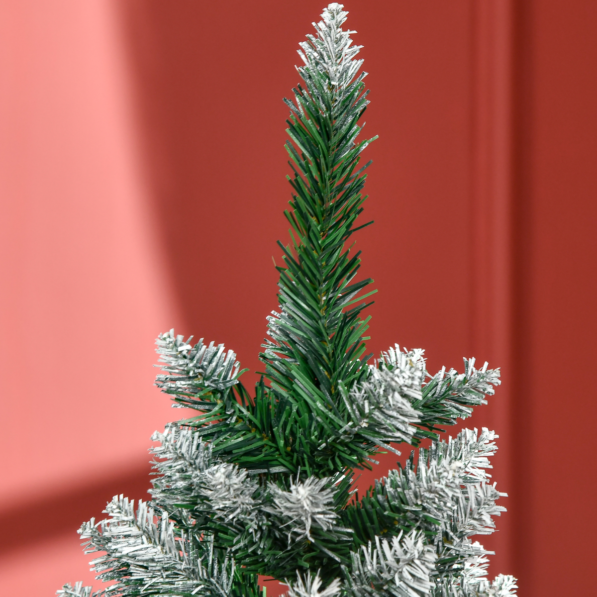 5ft Snow Artificial Christmas Tree with Pine Cones - Festive Home Decor