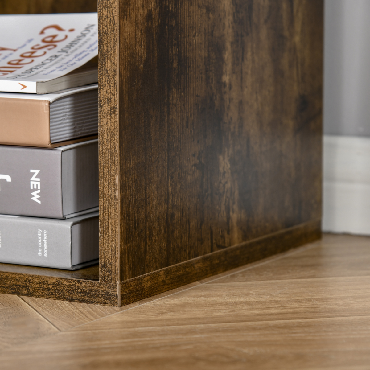 Versatile 6-Cube Storage Bookcase for Home and Office - Stylish & Sturdy