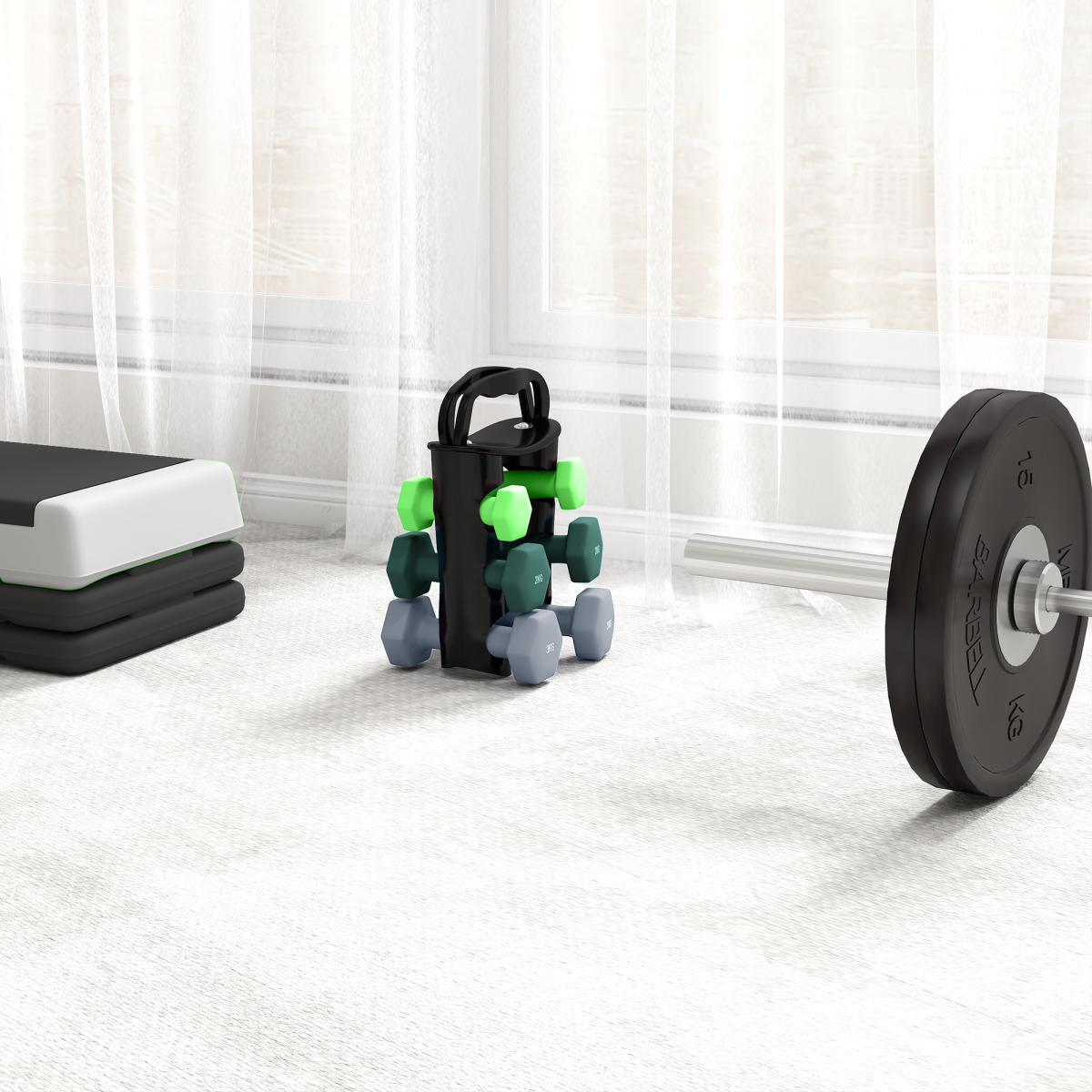 SPORTNOW Adjustable Dumbbell Set with Rack - Versatile Weights for Every Workout!