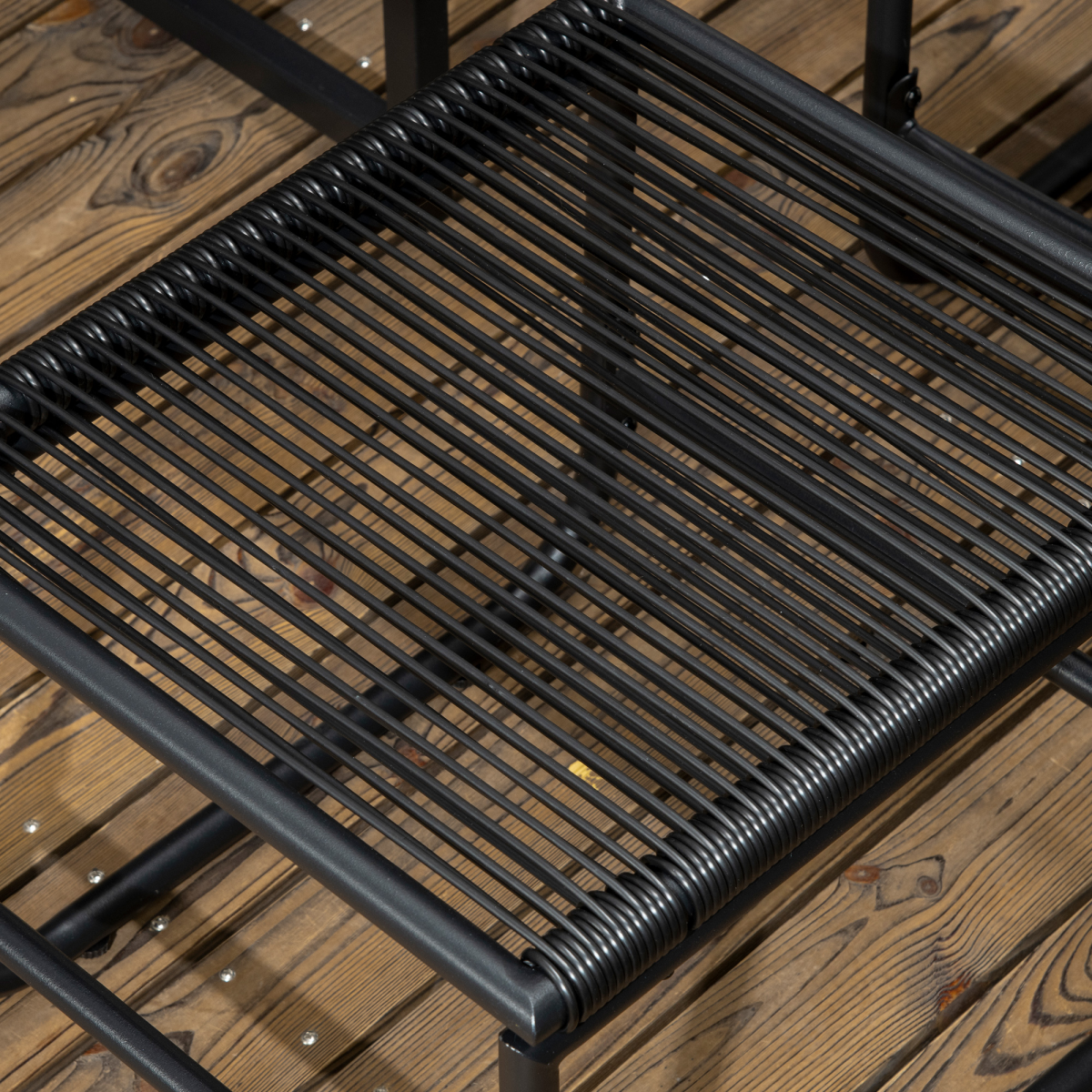 11-Piece Rattan Dining Set for 10 | Space-Saving Table & Chairs