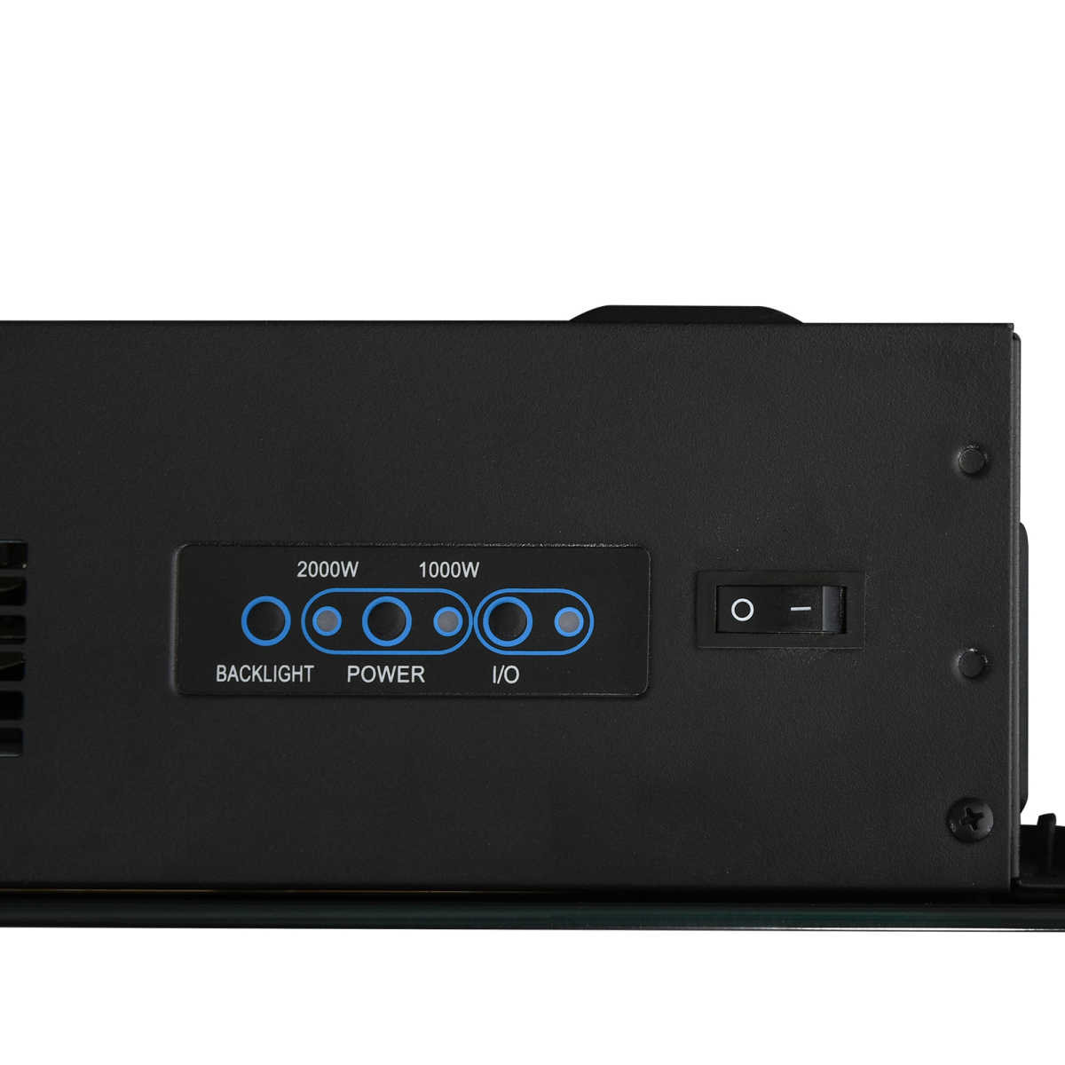 1000W/2000W LED Electric Fireplace with Remote & Auto Temp Control