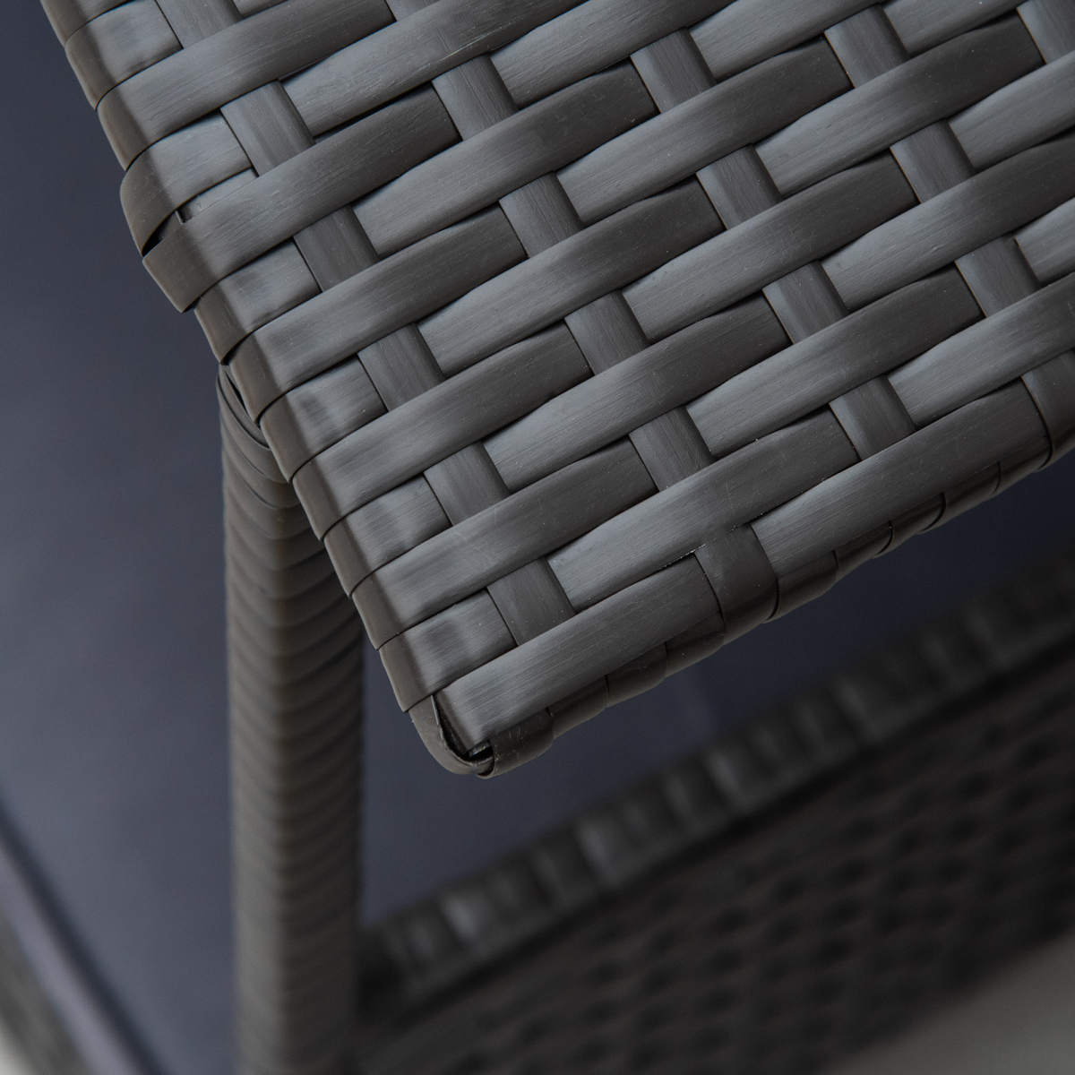 PawHut Wicker Dog House & Rattan Pet Bed with Cushion - Grey