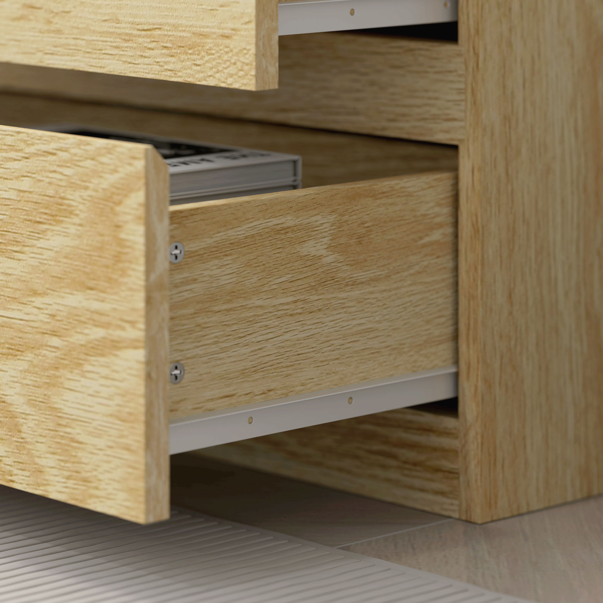 180cm Tall Oak Bookshelf: Stylish Storage & Display Solution