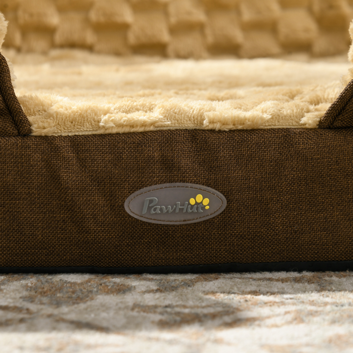 PawHut Calming Dog Bed - Plush Mattress for Large Pets, Washable & Non-Slip